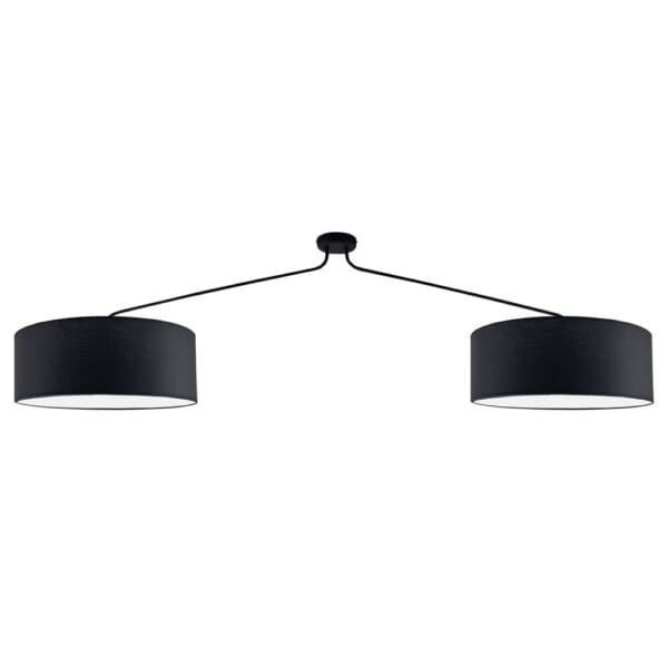 Lampa wisząca Lamego 2 Z - Czarna (1900 mm) 5194 - Antigo