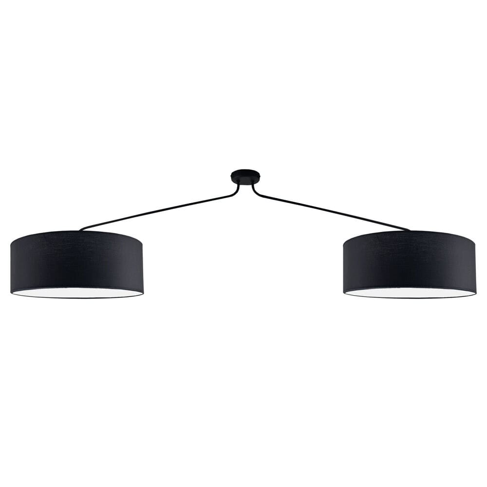 Lampa wisząca Lamego 2 Z - Czarna (1900 mm) 5194 - Antigo