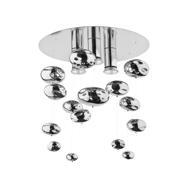 Lampa przysufitowa plafon SALVA C Chrom 5424 - Nowodvorski Lighting