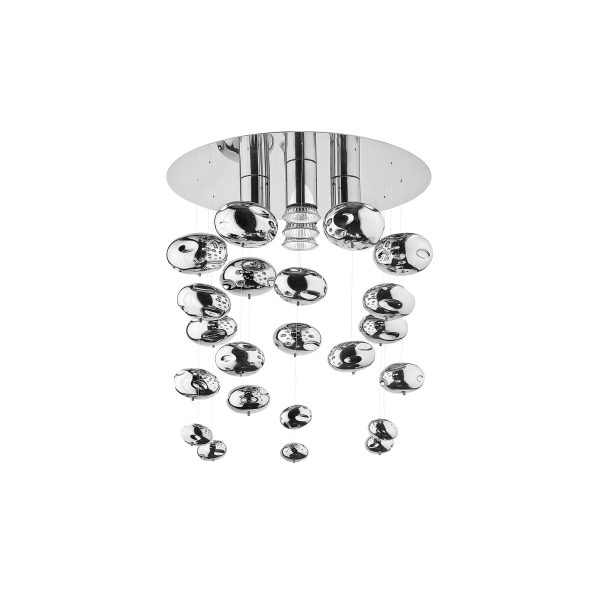 Lampa przysufitowa plafon SALVA E Chrom 5428 - Nowodvorski Lighting