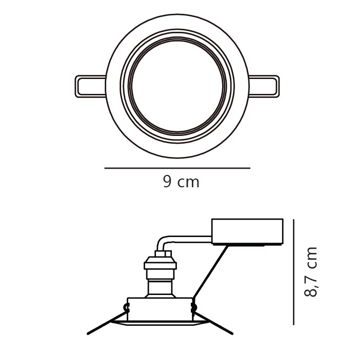 Zestaw 3 opraw do wbudowania NO54540101 – Nordlux - obrazek 2