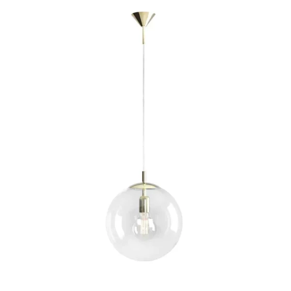 Lampa wisząca nowoczesna GLOBUS GOLD 562G10 - Aldex