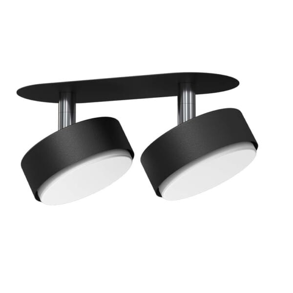 Lampa wpuszczana Drop in 2 - Czarna 3261 - Antigo
