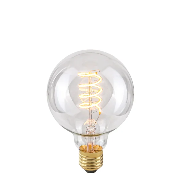 Żarówka LED E27 4W 2200K G95 Spiral Clear 801502 G95 - Italux
