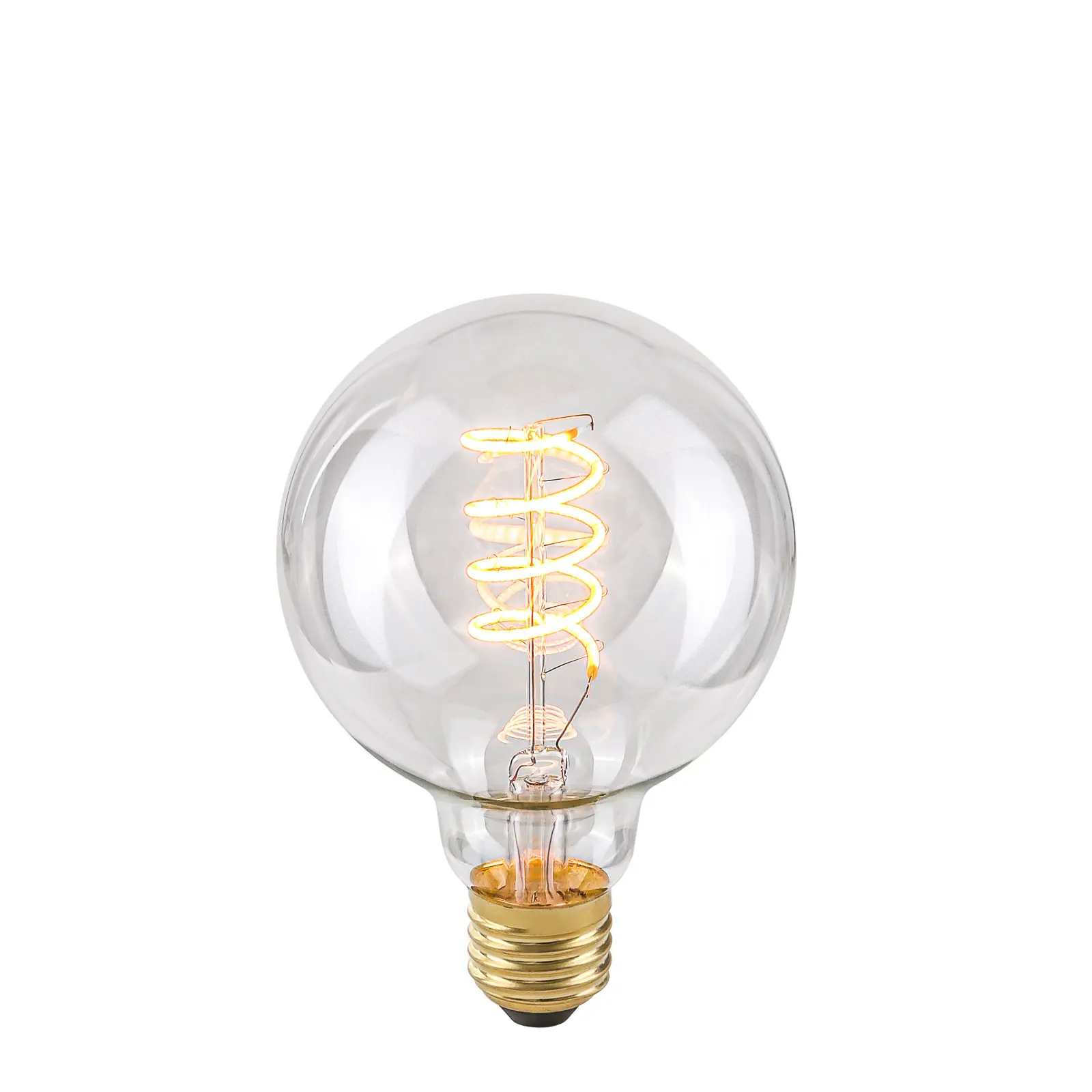 Żarówka LED E27 4W 2200K G95 Spiral Clear 801502 G95 - Italux