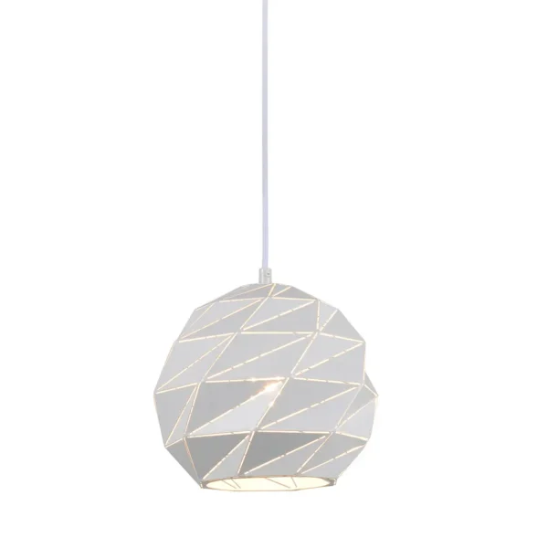 Lampa wisząca Palermo PND-2424-1S-WH - Italux
