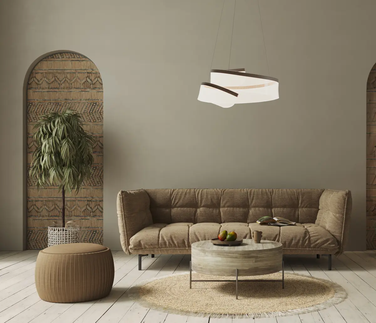 Lampa wisząca Rustin PND-58728-45W-3K - Italux - obrazek 2