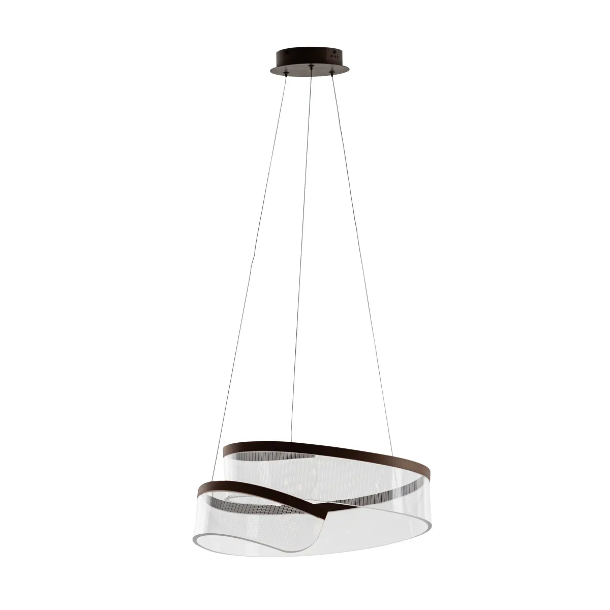 Lampa wisząca Rustin PND-58728-45W-3K - Italux - obrazek 3