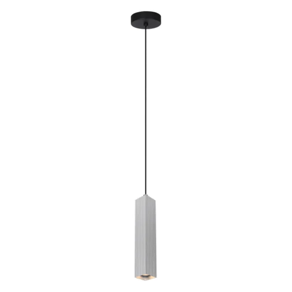 Lampa wisząca Tecno PND-37492-1-ALU - Italux