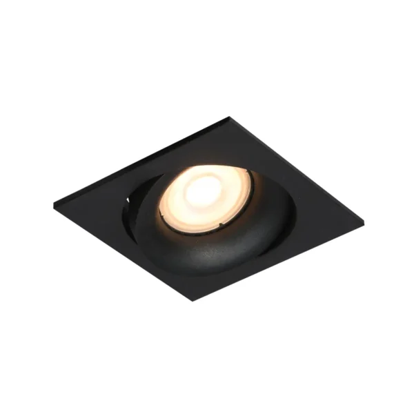 Lampa wpuszczana Ponar DL-26451-GU10-BK - Italux