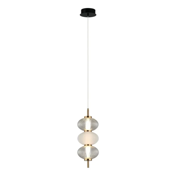 Lampa wisząca Testa PND-84938-3-BK - Italux