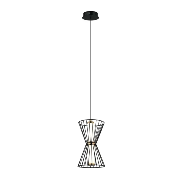 Lampa wisząca Sanke PND-63849-2-BK - Italux