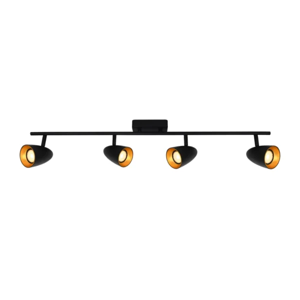 Reflektor sufitowy Tino SPL-36748-4-BK-GD - Italux