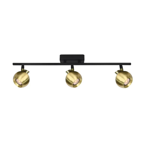 Reflektor sufitowy Lafin SPL-45379-3R-BK-GD - Italux