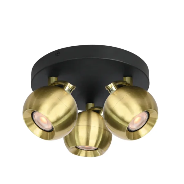 Reflektor sufitowy Lafin SPL-45379-3-BK-BRSS - Italux