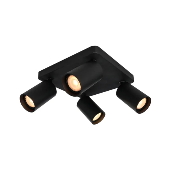 Reflektor sufitowy Nesto SPL-23436-4S-BK - Italux