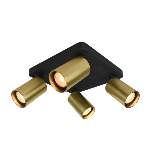 Reflektor sufitowy Nesto SPL-23436-4S-BK-BRSS - Italux