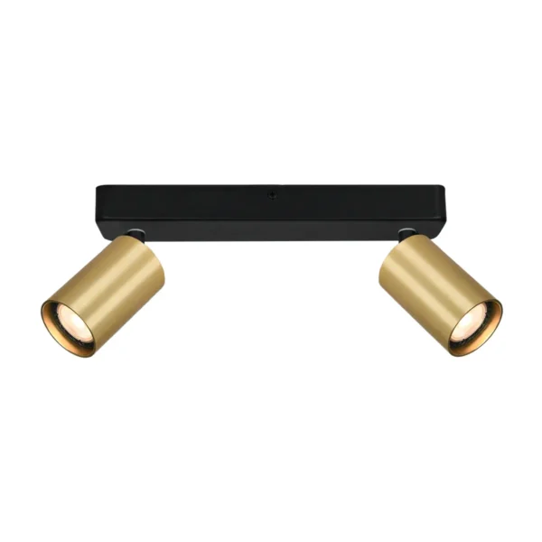 Reflektor sufitowy Nesto SPL-23436-2-BK-GD - Italux