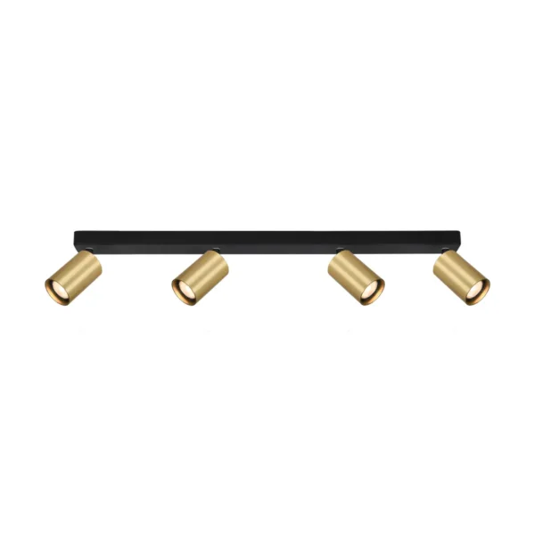 Reflektor sufitowy Nesto SPL-23436-4-BK-GD - Italux