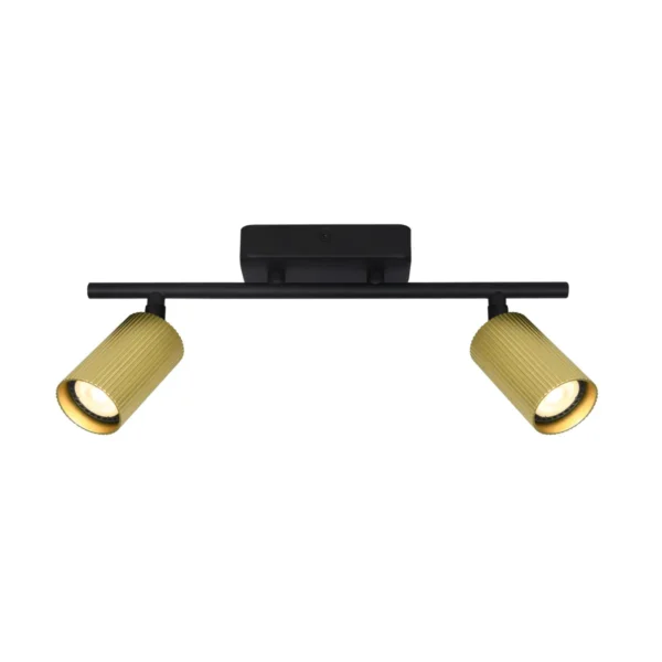 Reflektor sufitowy Tris SPL-46829-2-BK-GD - Italux