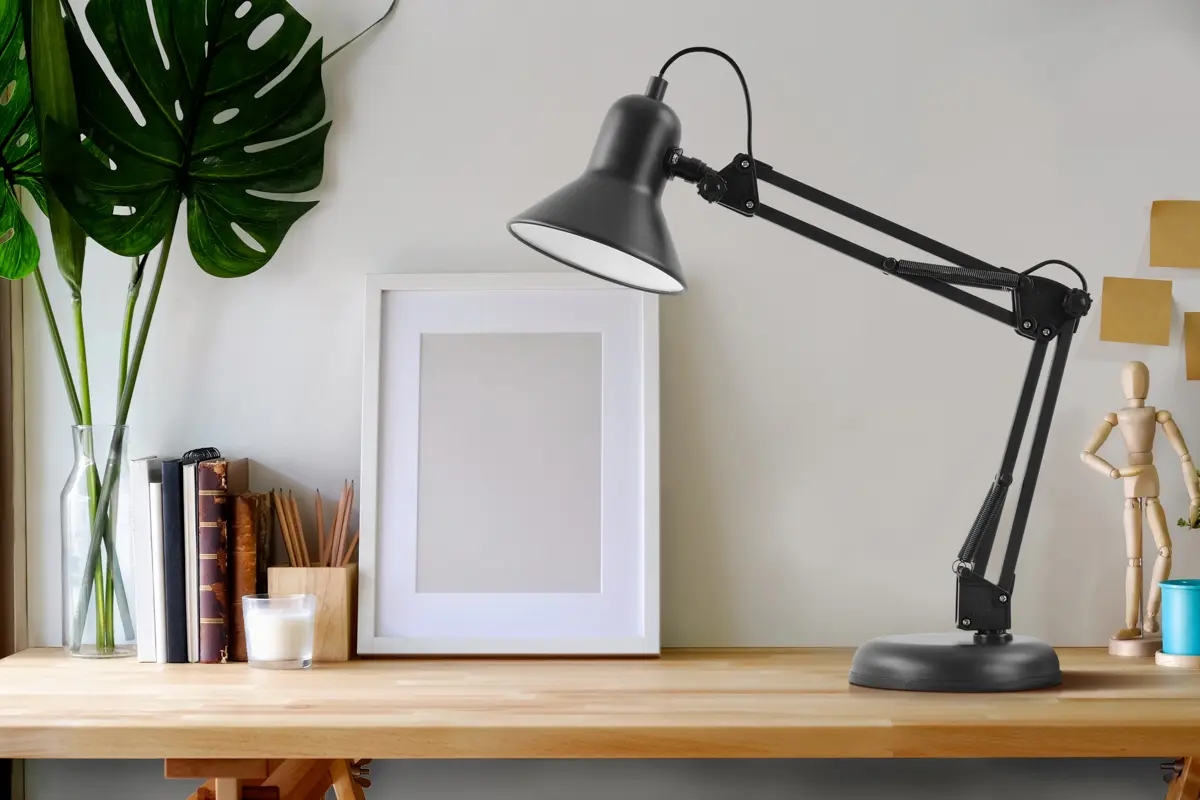 Lampa biurkowa Tiago TB-29743-BK - Italux - obrazek 2