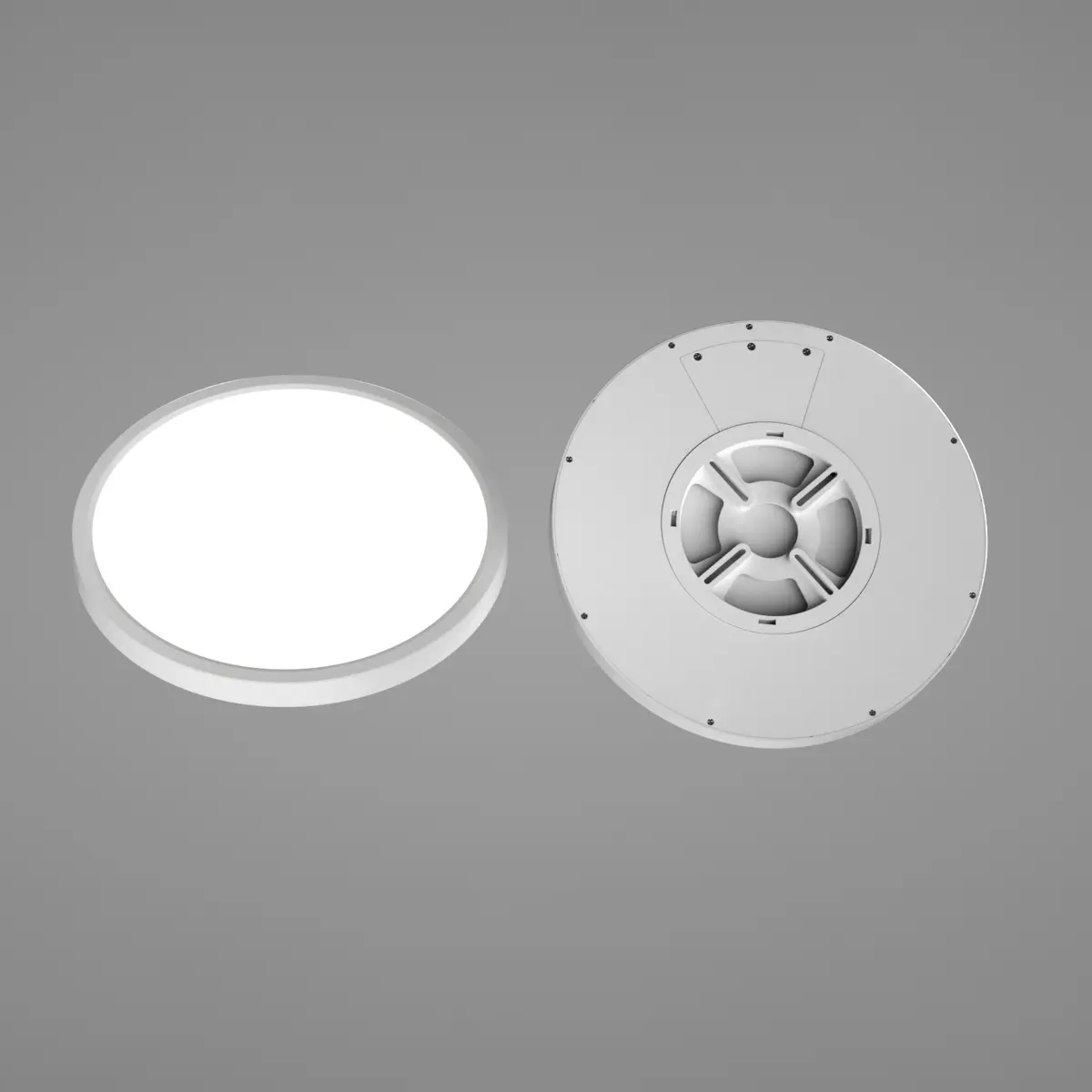 Plafon Calvi PLF-35263-400R-32W-WH - Italux - obrazek 2