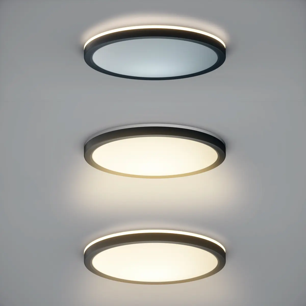 Plafon Corte PLF-63452-300R-28W-BL - Italux - obrazek 3