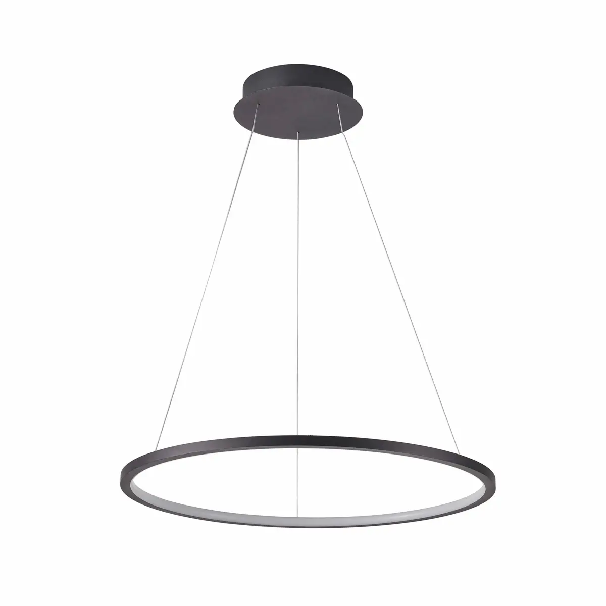 Lampa wisząca Vinola PND-56135B-080RPC-BK-3KS4K-TRDIMM - Italux