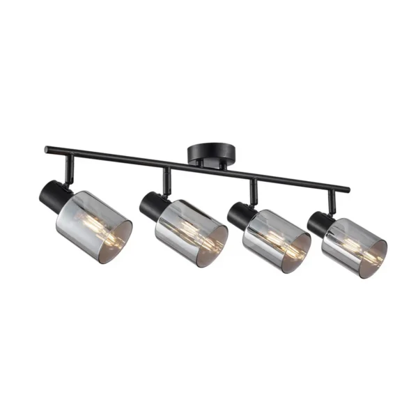 Reflektor sufitowy Santia SPL-65342-4-BK-SG - Italux