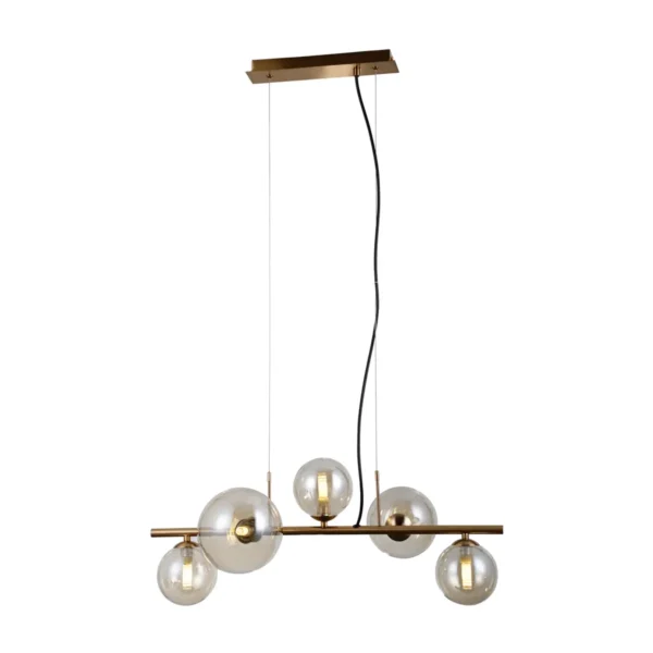 Lampa wisząca Canello PND-406007-5-HBR - Italux