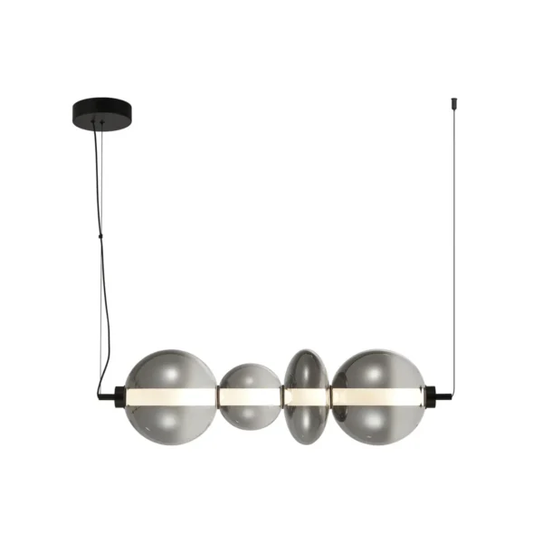 Lampa wisząca Sonte PND-24352-36W-BK-SG - Italux
