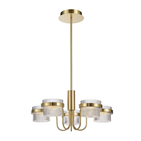 Lampa wisząca Tiara PND-77362-5-40W-GD - Italux