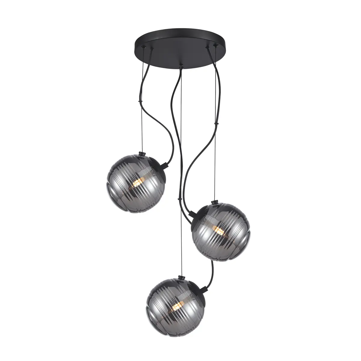 Lampa wisząca Perona PND-92389-3A-BK - Italux