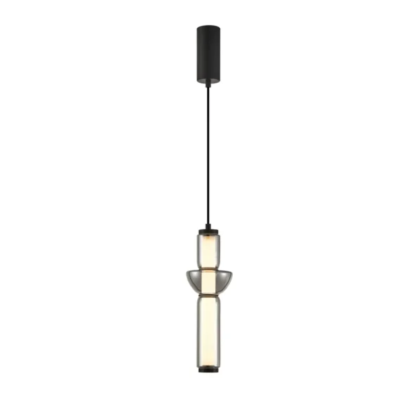 Lampa wisząca Bruni PND-27372-1-19W-BK - Italux