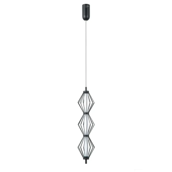 Lampa wisząca Sevil PND-34403-3V-BK - Italux