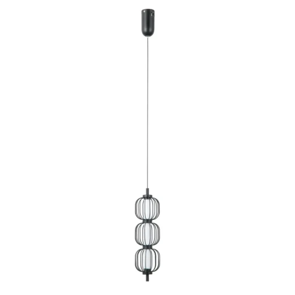 Lampa wisząca Pedro PND-34405-3V-BK - Italux