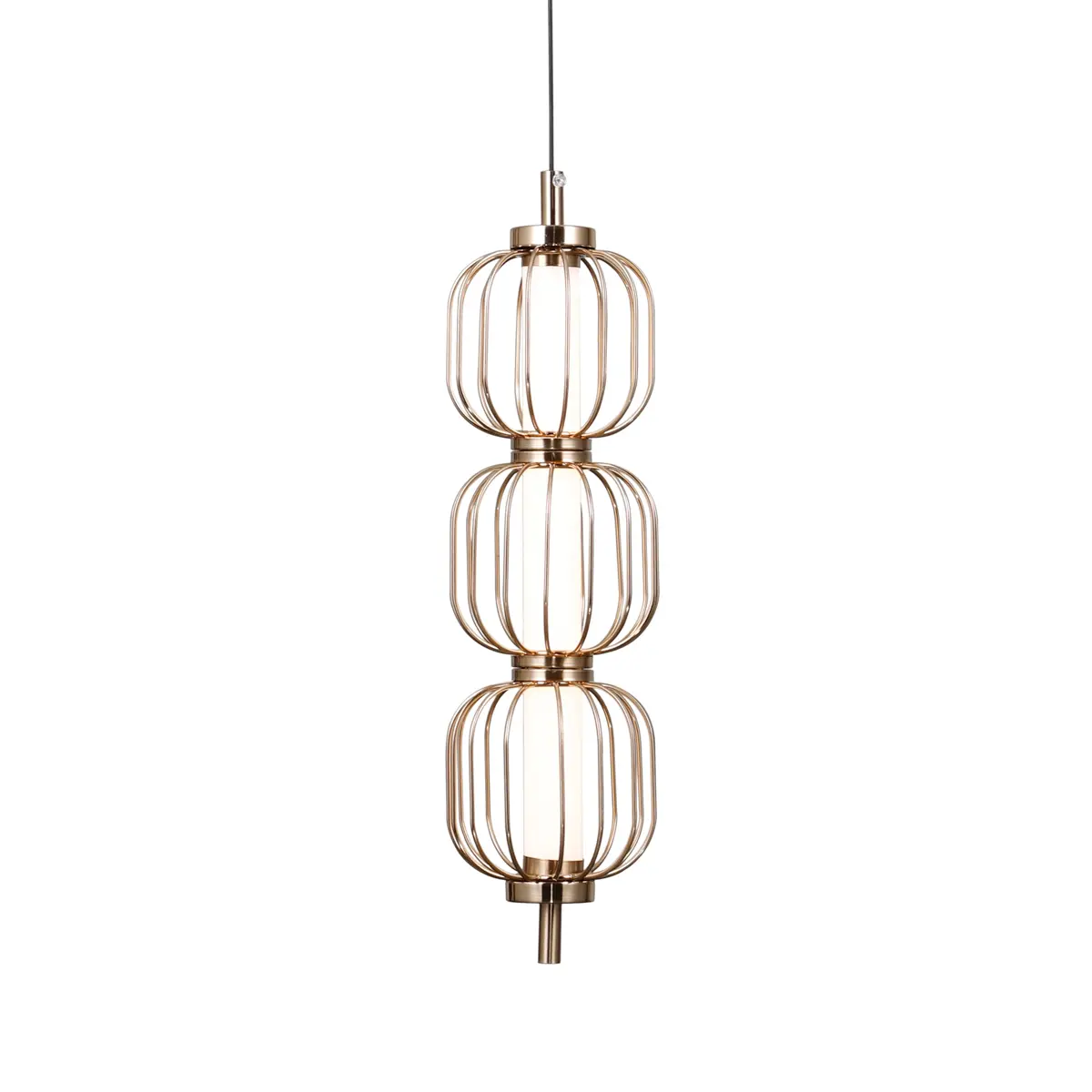 Lampa wisząca Pedro PND-34405-3V-HBR - Italux - obrazek 2