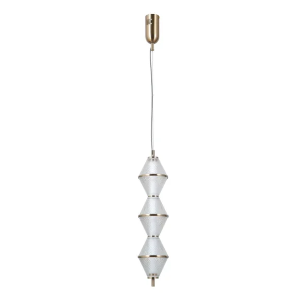 Lampa wisząca Fuente PND-34395-3V-HBR - Italux