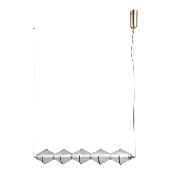 Lampa wisząca Fuente PND-34395-5-HBR - Italux