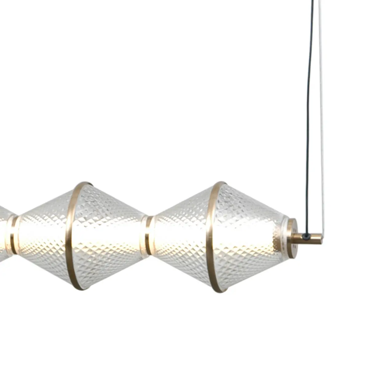 Lampa wisząca Fuente PND-34395-5-HBR - Italux - obrazek 3