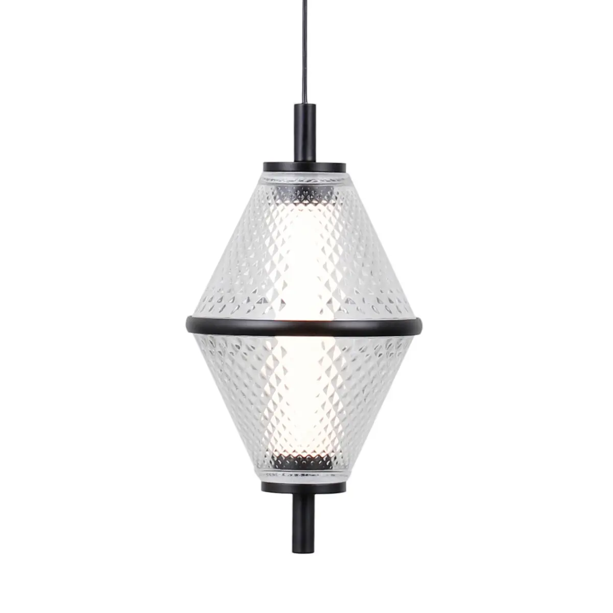 Lampa wisząca Fuente PND-34395-1-BK - Italux - obrazek 3