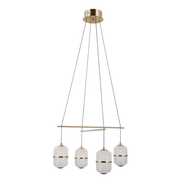 Lampa wisząca Alani PND-34375-4-HBR - Italux