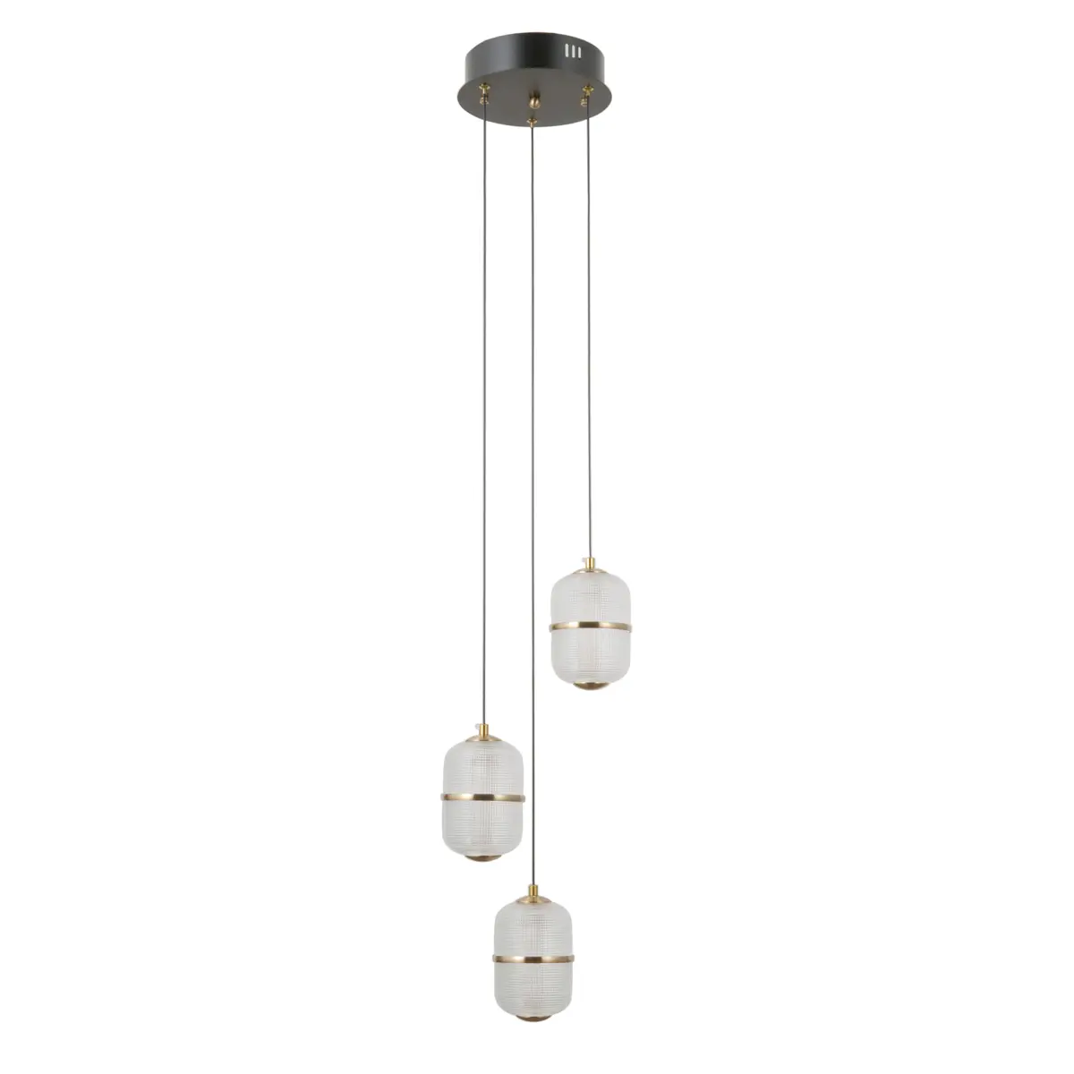 Lampa wisząca Alani PND-34375-3-BK - Italux