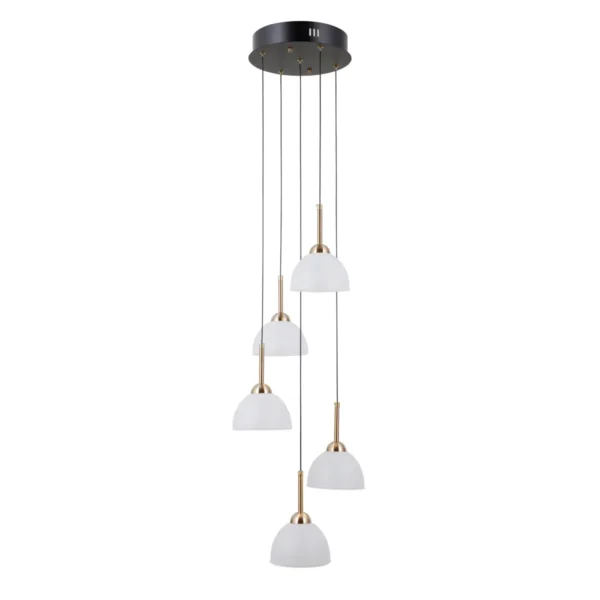 Lampa wisząca Montiela PND-34374-5-BK - Italux