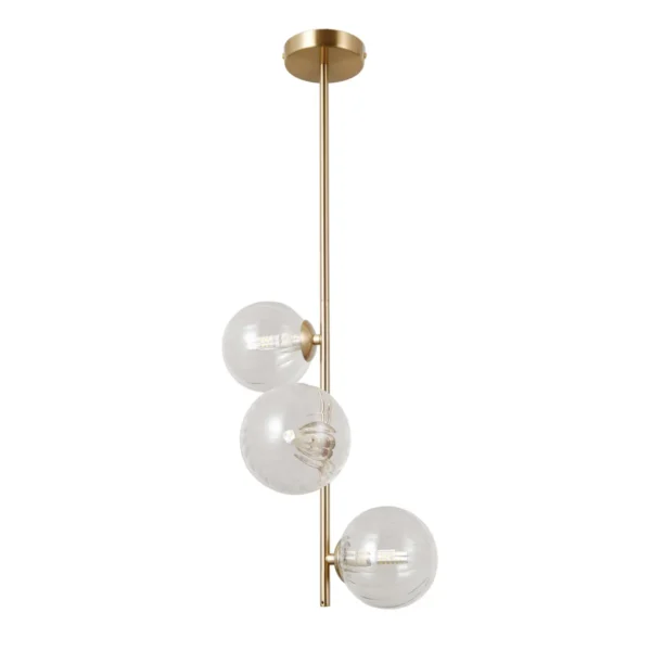Lampa wisząca Toledo PND-40717-3-HBR - Italux