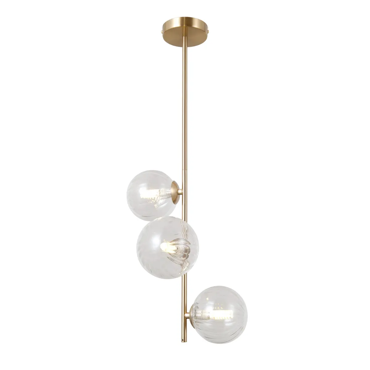 Lampa wisząca Toledo PND-40717-3-HBR - Italux - obrazek 2