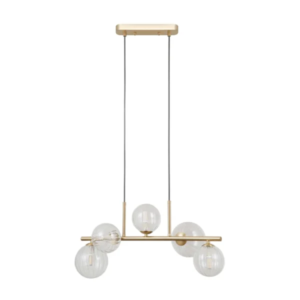 Lampa wisząca Toledo PND-40717-5-HBR - Italux