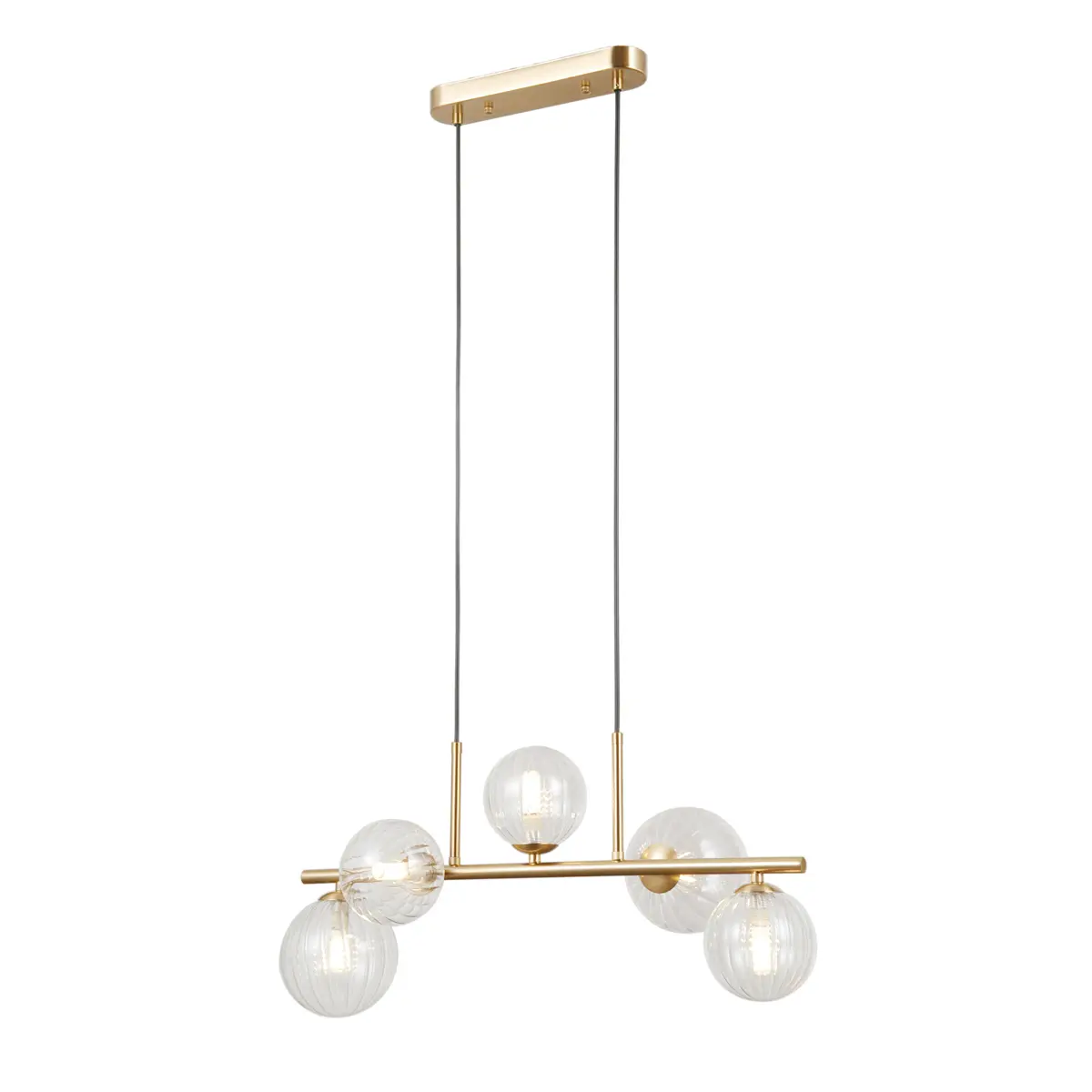Lampa wisząca Toledo PND-40717-5-HBR - Italux - obrazek 2