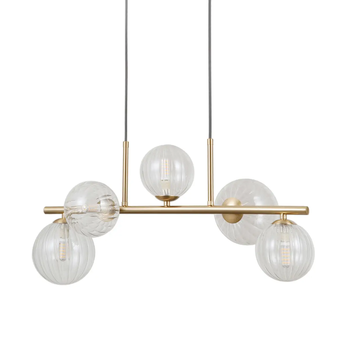 Lampa wisząca Toledo PND-40717-5-HBR - Italux - obrazek 3