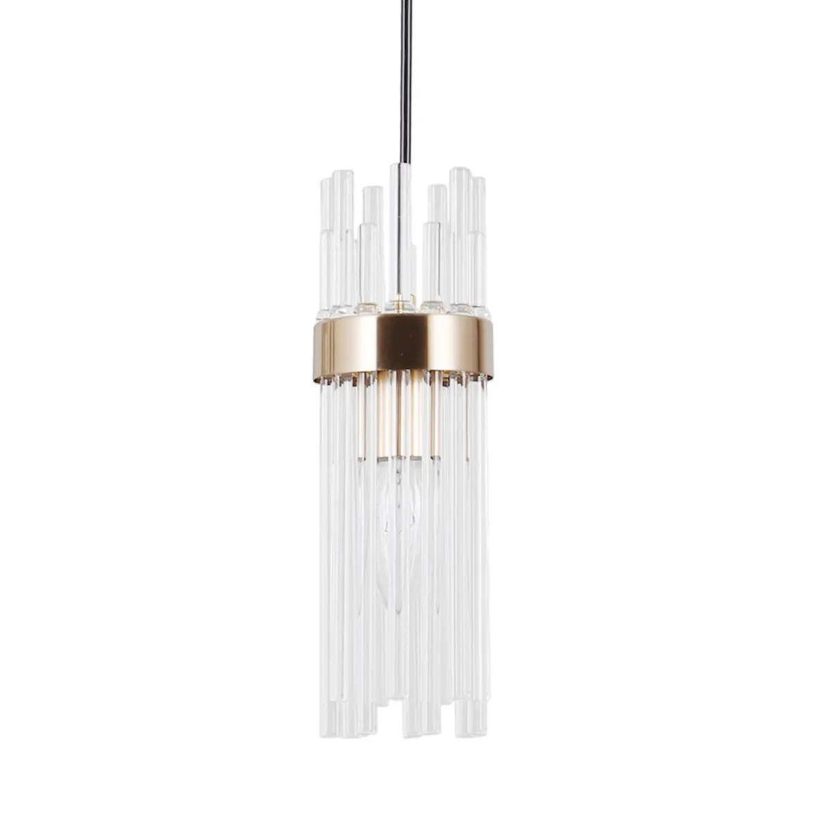 Lampa wisząca Taraso PND-40760-3-BK-HBR - Italux - obrazek 3